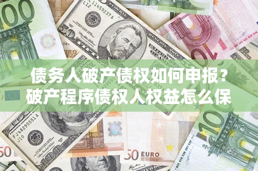 武汉债务人破产债权如何申报？破产程序债权人权益怎么保障？