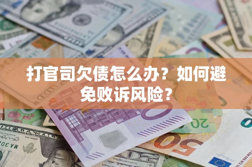 武汉打官司欠债怎么办？如何避免败诉风险？
