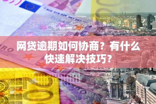 武汉网贷逾期如何协商？有什么快速解决技巧？