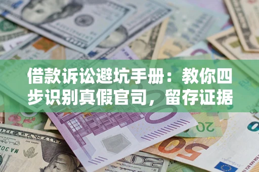 武汉借款诉讼避坑手册：教你四步识别真假官司，留存证据不踩雷