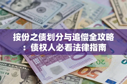 武汉按份之债划分与追偿全攻略：债权人必看法律指南