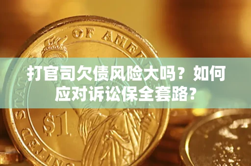 武汉打官司欠债风险大吗？如何应对诉讼保全套路？