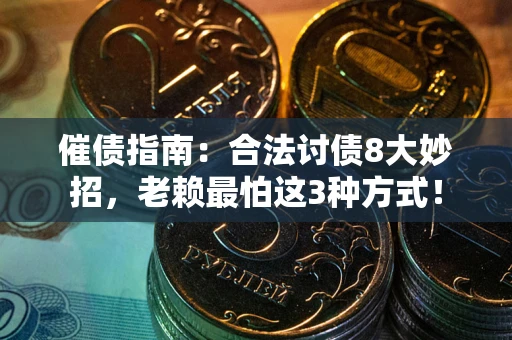 武汉催债指南：合法讨债8大妙招，老赖最怕这3种方式！